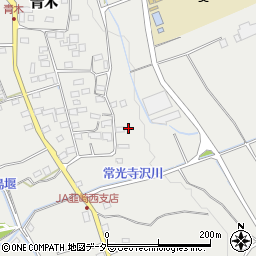 山梨県韮崎市清哲町青木1472周辺の地図