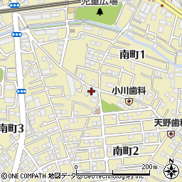 田無南町二郵便局周辺の地図
