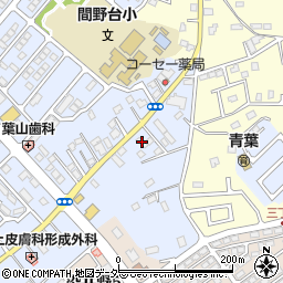 千葉県佐倉市生谷1557-7周辺の地図