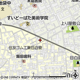 東京都豊島区目白3丁目29-2周辺の地図