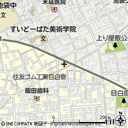 東京都豊島区目白3丁目29周辺の地図