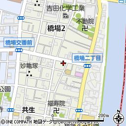 東京都台東区橋場1丁目34-7周辺の地図