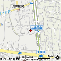 東京都あきる野市下代継81-9周辺の地図