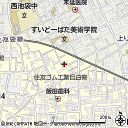 東京都豊島区目白4丁目21-4周辺の地図