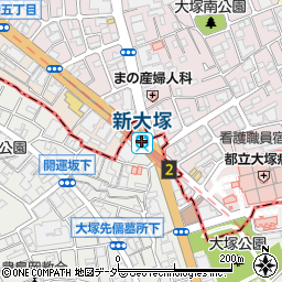 新大塚駅 東京都文京区 駅 路線図から地図を検索 マピオン