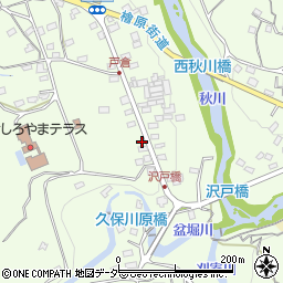 東京都あきる野市戸倉98周辺の地図