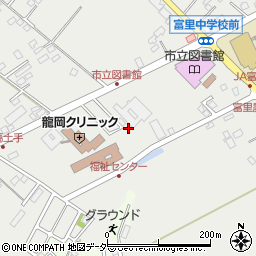 千葉県富里市七栄653-35周辺の地図