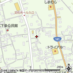 山梨県韮崎市藤井町北下條425-3周辺の地図