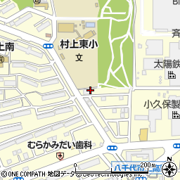 勝田寺周辺の地図