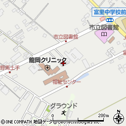 千葉県富里市七栄653-54周辺の地図