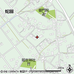 千葉県旭市蛇園3542周辺の地図