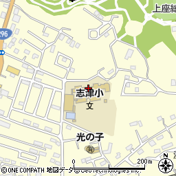 佐倉市立　志津学童保育所周辺の地図