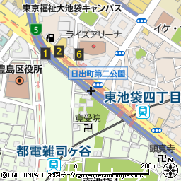 カレーハウスＣｏＣｏ壱番屋東京メトロ東池袋駅前店周辺の地図