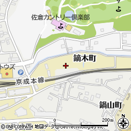 チケパ京成佐倉駅前第１駐車場周辺の地図