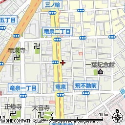 タイムズ竜泉第２駐車場周辺の地図