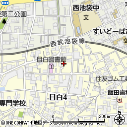 東京都豊島区目白4丁目31-3周辺の地図