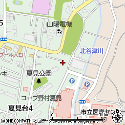 千葉県船橋市夏見台4丁目20-33周辺の地図