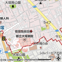 モリシタ東京営業所周辺の地図