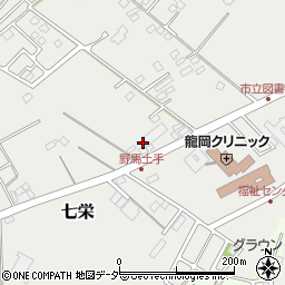 千葉県富里市七栄865-5周辺の地図