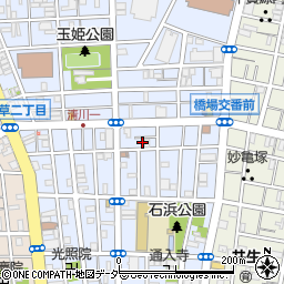 及川商店周辺の地図