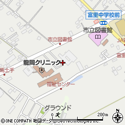 千葉県富里市七栄653-36周辺の地図
