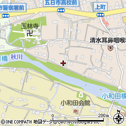東京都あきる野市五日市945-1周辺の地図