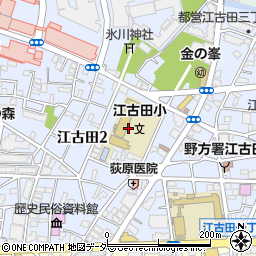 東京都中野区江古田2丁目13周辺の地図
