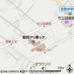 千葉県富里市七栄653-23周辺の地図
