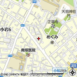 日生居宅介護支援事業部 東新小岩周辺の地図