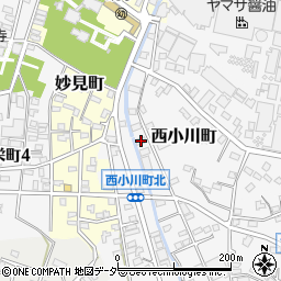 パティオ西小川Ｂ棟周辺の地図