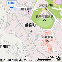 千葉県銚子市前宿町672周辺の地図