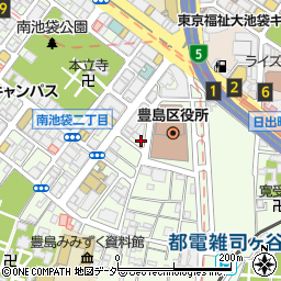 漢方健康堂周辺の地図