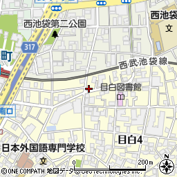 東京都豊島区目白4丁目30-11周辺の地図