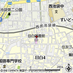 東京都豊島区目白4丁目31-11周辺の地図