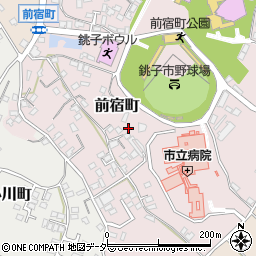 千葉県銚子市前宿町642周辺の地図