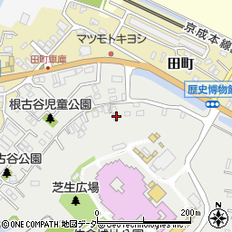 千葉県佐倉市城内町82-3周辺の地図