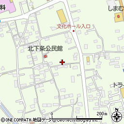 山梨県韮崎市藤井町北下條306周辺の地図