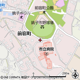 千葉県銚子市前宿町529周辺の地図