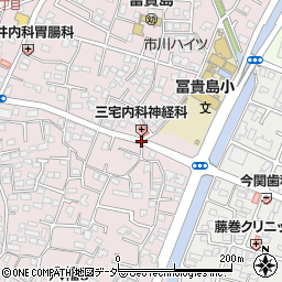 冨貴島小学校周辺の地図