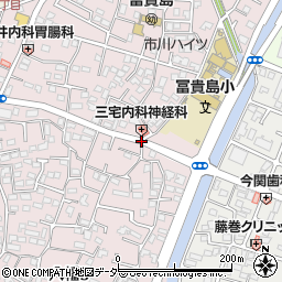 冨貴島小学校周辺の地図