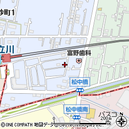東京都立川市西砂町1丁目2-98周辺の地図