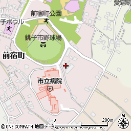千葉県銚子市前宿町853-2周辺の地図