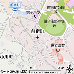 千葉県銚子市前宿町641周辺の地図
