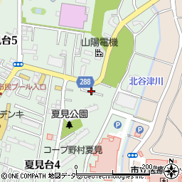 千葉県船橋市夏見台4丁目20周辺の地図