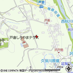 東京都あきる野市戸倉133周辺の地図