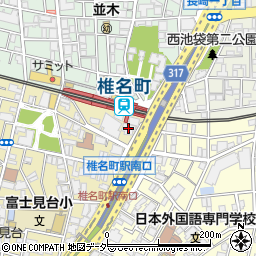 グランドマスト椎名町周辺の地図