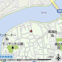 東京都葛飾区西新小岩5丁目4-5周辺の地図