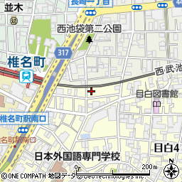 東京都豊島区目白5丁目30-8周辺の地図