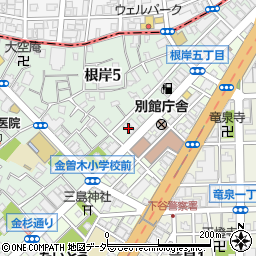 ウインドシティ根岸周辺の地図