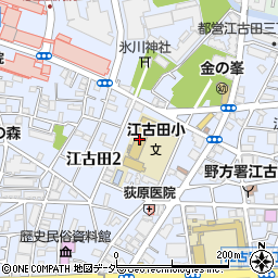 中野区立江古田小学校周辺の地図